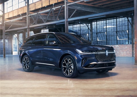 A 2024 Lincoln Nautilus® SUV is parked in an industrial space. | Beck Lincoln in Palatka FL